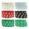 DUO ER 10Yards 15mm Gold Deer Elk Printed Elastic Antlers FOE Elastic Ribbon for Craft DIY Gift Wrapping Head wear Hair Accessory (Color : White) view 2