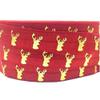 DUO ER 10Yards 15mm Gold Deer Elk Printed Elastic Antlers FOE Elastic Ribbon for Craft DIY Gift Wrapping Head wear Hair Accessory (Color : White) view 4