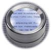 Magnifying Dome Lighted Desktop Magnifier with Bright LED for Reading Books, fine Print, Studying maps, Projects, Coins, Acts as Desk Paperweight, Great for Seniors view 1