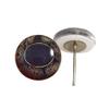 Copper Frog Glass Eyes On Wire Pin Posts for Needle Felting Doll Making Supplies and Other Crafts (14mm) view 1
