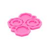 Shiny Glossy Octagon-Circle Earrings Mold DIY Epoxy Silicone Molds Earring Palette Jewelry Resin Silicone Casting Molds Earring Keychain Pendant Jewelry Making Tools view 2