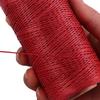 2PCS 150D Colorful 284Yards Leather Sewing Waxed Thread-Practical Long Stitching Thread for Leather Craft DIY/Bookbinding/Shoe Repairing/Leather Projects 36 Colors (#07-Light Coffee) view 4