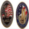 F.D.N.Y. September 11, 2001 Collectible Challenge Coin/Logo view 1