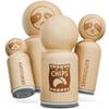 Bag of Potato Chips Snack Rubber Stamp for Stamping Crafting Planners - 1-1/4 Inch Large view 1