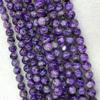 LKBEADS 1 Strands Natural Purple Charoite Round Loose Gems Beads 8mm 16 Inch Long 04083 Code-HIGH-23245 view 1