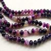 LKBEADS 1 Strand Natural Purple Agate Beads, Purple Agate Smooth Round Balls, 8.5mm, 14 Inch Code-HIGH-17091 view 1