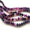 LKBEADS 1 Strand Natural Purple Agate Beads, Purple Agate Smooth Round Balls, 8.5mm, 14 Inch Code-HIGH-17091 view 2