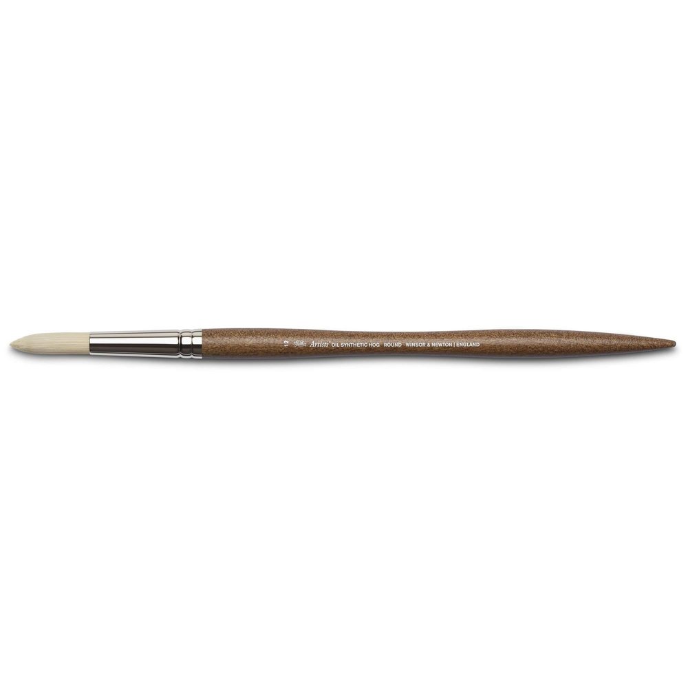 Winsor & Newton Artists' Oil Synthetic Brush, Round #12