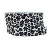 DUO ER 10yards Stretchy Pug Dog Paw Printed Fold Over Elastic Ribbon Webbing for Girls Hair Tie Hair Sewing Accessory Decoration view 1
