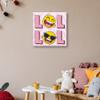 DIAMOND DOTZ LOL Dotz Box Emoji Diamond Painting Kits for Adults - Diamond Art Kits a Relaxing Creative Craft Kit with Dotz Gems 5.9"x5.9" view 3