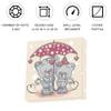 DIAMOND DOTZ Its Raining Love Dotz Box Valentines Diamond Painting Kits for Adults - Diamond Art Kits a Relaxing Creative Craft Kit with Dotz Gems 11"x11" view 2