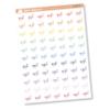 Appointment Planner Stickers, Script "Appt" Labels, Color Print Planning Stickers | F4 Rainbow | S-364-R view 1