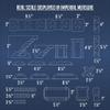 TinkerTurf Sci-Fi Terrain: Industrial Starter Set, Neutral Theme, Sturdy, Affordable, Great-Looking Full-Color Terrain, Quick and Easy to Assemble, Virtually Limitless Setups view 4