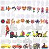 H&W 35PCS 5mm Fuse Beads Boards, Large Clear Pegboards Kits, with Gift 4 Lroning Paper & Parts & Bases (WA3-Z16) view 3