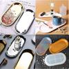 Silicone Resin Molds, Oval Dish Epoxy Resin Silicone Molds, Dishes Plate Casting Mold for DIY Soap Dish, Home Decoration, Jewelry Tray view 3