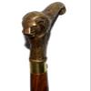 Wooden Walking Brass Lion Handle Stick Cane Beautiful Gift view 4