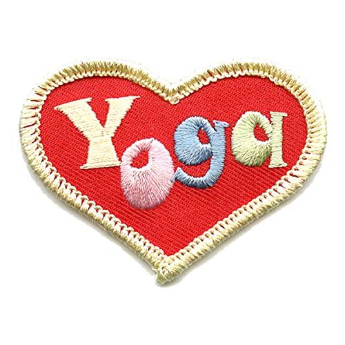 12 Pieces 2" Activity Scouts Applique Fun Patch - Yoga (ADV-S-S-1524)