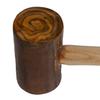 2-1/2" Natural Rawhide Mallet Jewelry Making Repair Metal Forming Hammer view 2