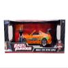 Jada Fast & Furious 1:18 Toyota Supra Die-cast Car & 3" Brian Figure, Toys for Kids and Adults view 4