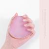 ccHuDE 1 Pcs Resin Nail Art Palette Polish Holder Drawing Color Palette Nail Art Painting Gel Palette Manicure Display Tool Pink Heart view 3
