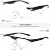 SKYWAY 160% Magnifying Glasses with LED Light, Rechargeable Lighted Magnifier Eyeglasses for Reading Small Prints Labels, Close Work, Needlepoint Sewing Crafts Hobbies Hands Free 2-Pack 1.6X view 2