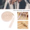1roll Cotton Lace Trim Yards for DIY Crafts Sewing Projects Home Decor and Present Wrapping Versatile and Easy to Cut Decorative Border for Cushions Tablecloths and More view 3