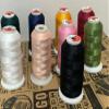 10 Rolls 4000 Yards Tassel Thread Winding line Embroidery Thread 120D2 Strands Hand-Embroidered Tassels Sewing Machine Double Strands view 2