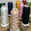 10 Rolls 4000 Yards Tassel Thread Winding line Embroidery Thread 120D2 Strands Hand-Embroidered Tassels Sewing Machine Double Strands view 3