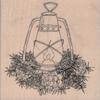Impression Obsession H13916 Lamp Wood Mounted Rubber Stamp view 1