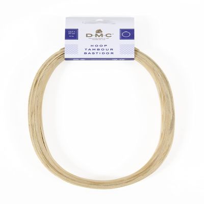 DMC Oval Wooden Embroidery Hoop/Frame 6 inch / 12.5 x 20 cm