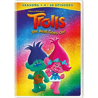 Universal Studios Trolls: The Beat Goes On! Seasons 1-4 (DVD) Multi