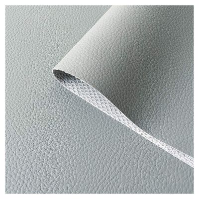 GERYUXA Leather fabricCovering,Textiles,Repair Bags,Leather,Decoration,Leather Leatherette Vinyl Fabric Faux Leather Upholstery Material-T28 Light Gray 1.66m
