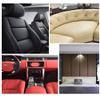GERYUXA Leather fabricCovering,Textiles,Repair Bags,Leather,Decoration,Leather Leatherette Vinyl Fabric Faux Leather Upholstery Material-T28 Light Gray 1.66m view 4