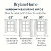 BrylaneHome Poly Cotton Canvas Tab-Top Panel - 48" W 84" L, Charcoal view 3