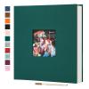 Spbapr Large Photo Album Self Adhesive 3x5 4x6 5x7 8x10 Pictures Magnetic Scrapbook Linen Cover DIY Album with A Metal Pen 11"x10.6"40pages view 1