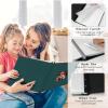 Spbapr Large Photo Album Self Adhesive 3x5 4x6 5x7 8x10 Pictures Magnetic Scrapbook Linen Cover DIY Album with A Metal Pen 11"x10.6"40pages view 3