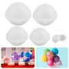 Mnixy Silicone Large Round Sphere Balls Mould Epoxy Resin Casting DIY Dried Flower Ornament Jewelry Making Mold (100mm) view 2