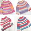 100g Multicolor Rainbow Yarn Fancy Cotton Yarn Hand Knitting Yarn Weaving Yarn Segment Soft Yarn Hat Shawl Line Material Color#12 view 3