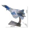 Lllunimon 1/72 Su57 Alloy Fighter Model Plane,Russian Su-57 Air Force Models Static Military Ornaments Collection view 2