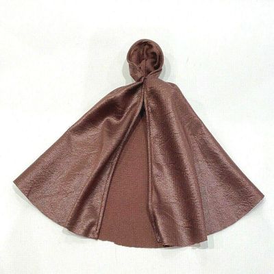 FIGLot 1/12 Scale Miniature Custom Handmade Brown Wired Hooded Cape for 6 inch Marvel Legends Mezco Mythic Legion Figure
