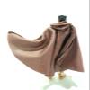 FIGLot 1/12 Scale Miniature Custom Handmade Brown Wired Hooded Cape for 6 inch Marvel Legends Mezco Mythic Legion Figure view 4
