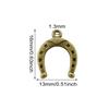 Honbay 80PCS Alloy Horseshoe Charms Pendant DIY Craft Jewelry Making Accessory view 2