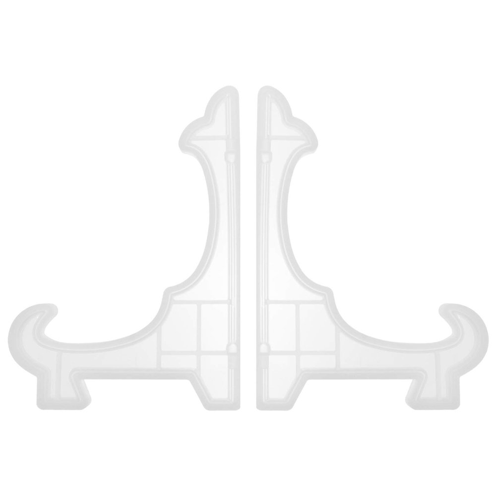 EXCEART 2pcs Handmade Silicone Mold for Crystal Jewelry Display Rack Flexible Casting Molds for Unique Crafts for Desktop Storage and Organization