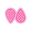 Super Glossy Fish Scale Shape Silicone Molds Tear Drop Hoop Earrings Molds Handmade DIY Epoxy Silicone Molds Fashion Jewelry Resin Craft Mould Size M view 3