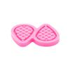 Super Glossy Fish Scale Shape Silicone Molds Tear Drop Hoop Earrings Molds Handmade DIY Epoxy Silicone Molds Fashion Jewelry Resin Craft Mould Size M view 4