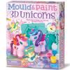 4M 3D Mould & Paint - Puppy Dogs Kit for Kids Ages 5+ - Create, Paint, and Decorate Adorable Puppy Figurines! (Glitter Unicorns) view 1