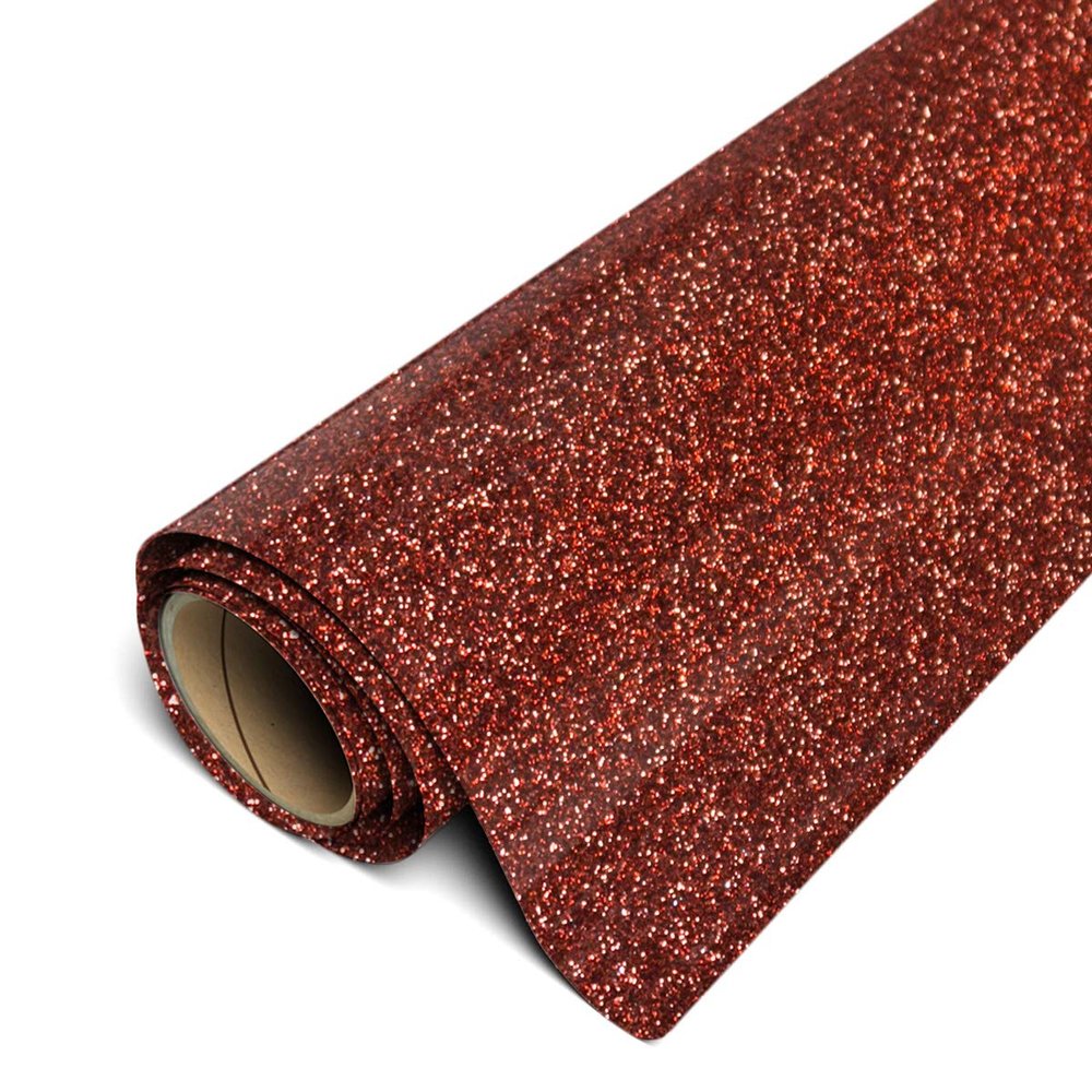 Siser Glitter HTV 20" x 25yd Roll - Iron on Heat Transfer Vinyl (Bronze)