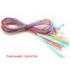 12Pcs Tunisian Crochet Hooks Set, 3.5-12mm Afghan Tunisian Crochet Hook Set 1.2 Meter Plastic Cable Weave Knitting Needles for Carpet Rug view 4