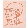 Stencil Stop Military Man Stencil - Reusable for DIY Projects, Painting, Drawing, Crafts - 14 Mil Mylar Plastic (19.5 x 24 inches) view 1