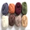 T.F GHG Needle Felting Wool Roving 8 Colors Set,15G/Color Total 120G/4.23OZ, 100% Natural Wool for Felting Yarn Craft Supplies, Needlecrafts for Starter Beginner (Earth) view 1